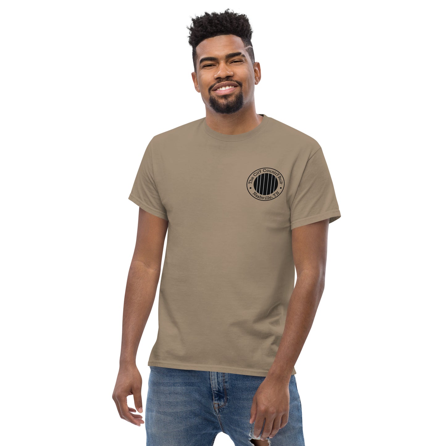 Icon Men's T-Shirt With Seal on Front
