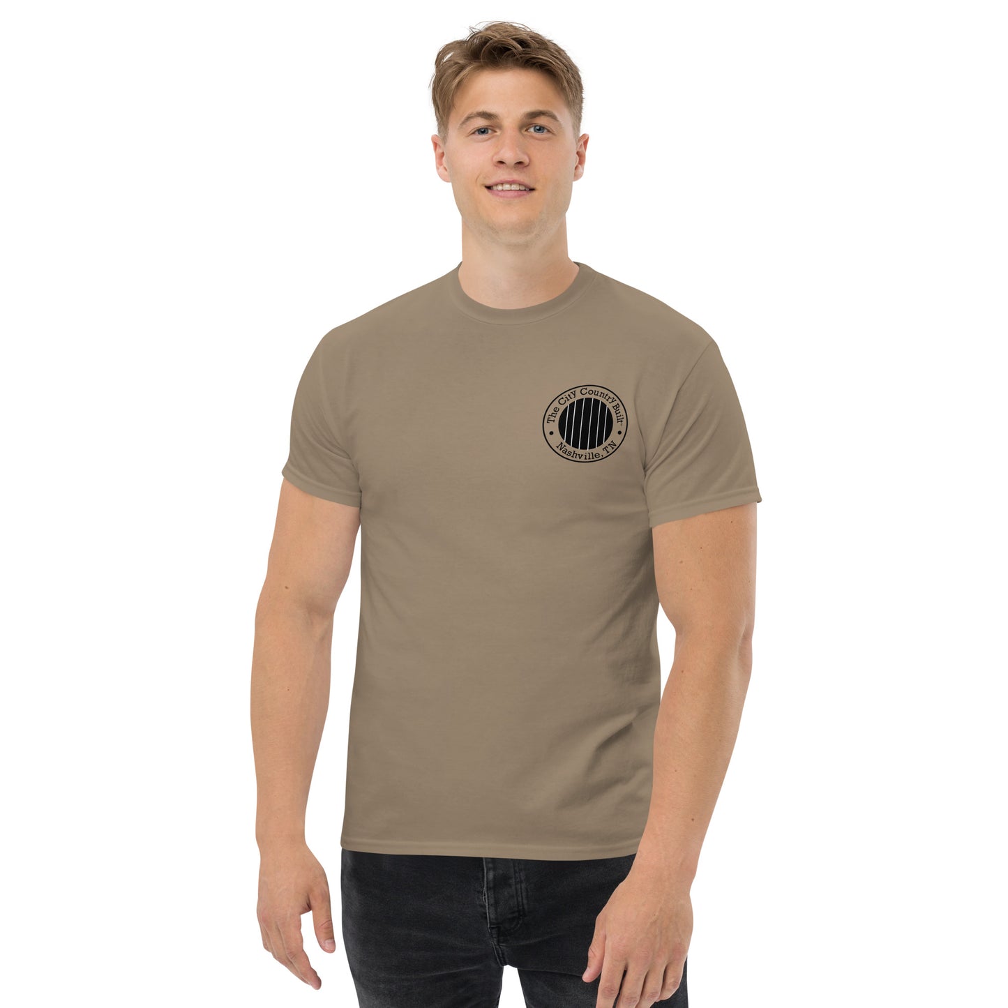 Roots Men's T-Shirt With Seal on Front