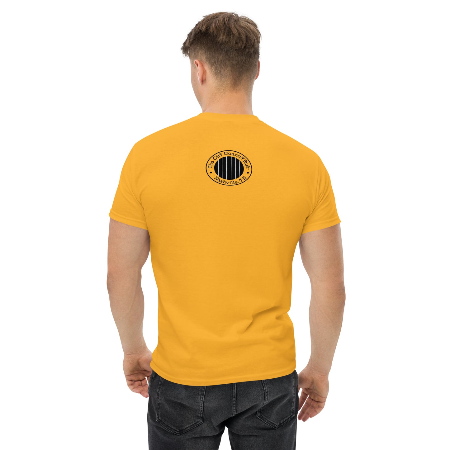 Roots Men's T-Shirt With Seal on Back