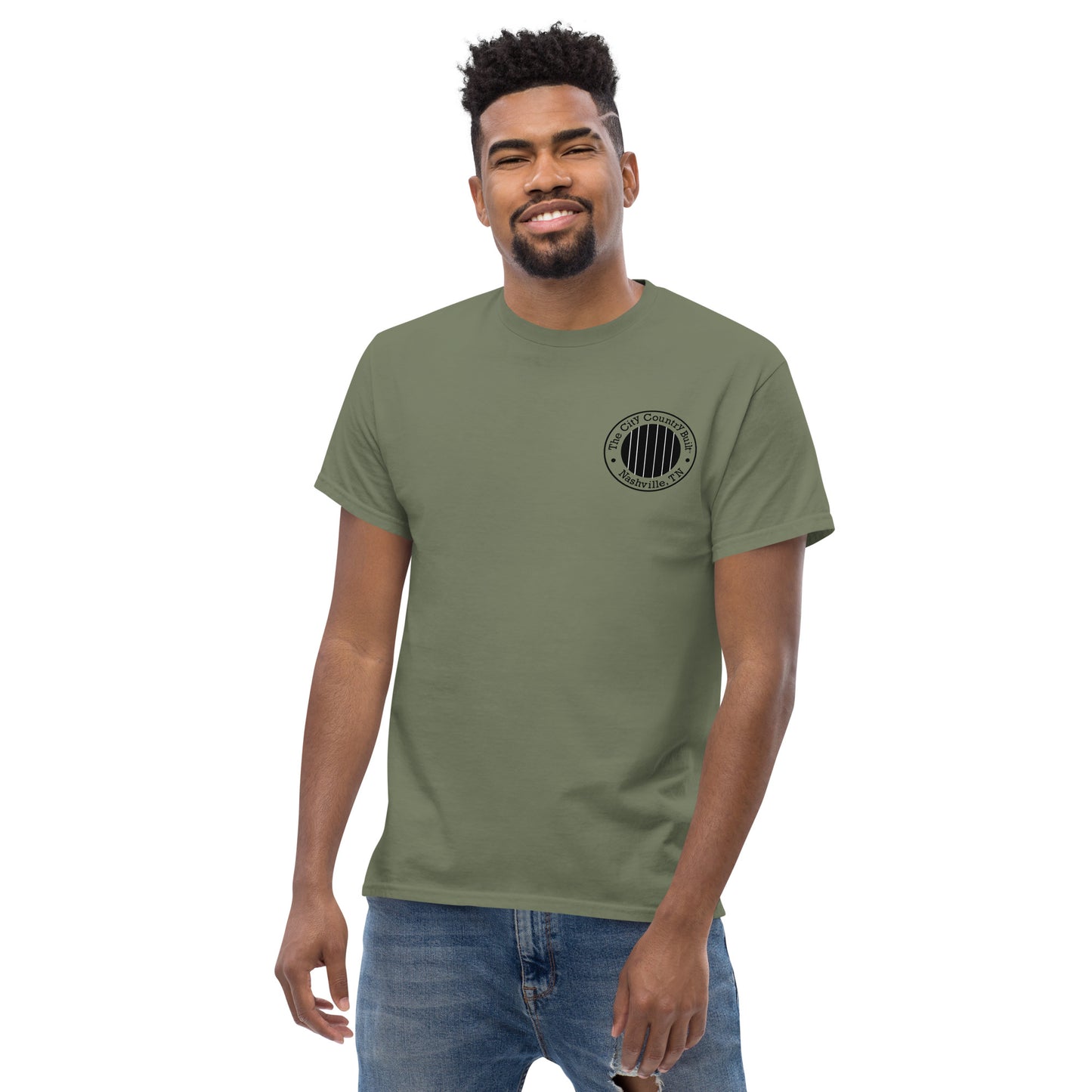 Icon Men's T-Shirt With Seal on Front