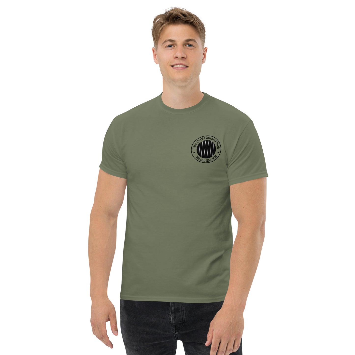 Roots Men's T-Shirt With Seal on Front