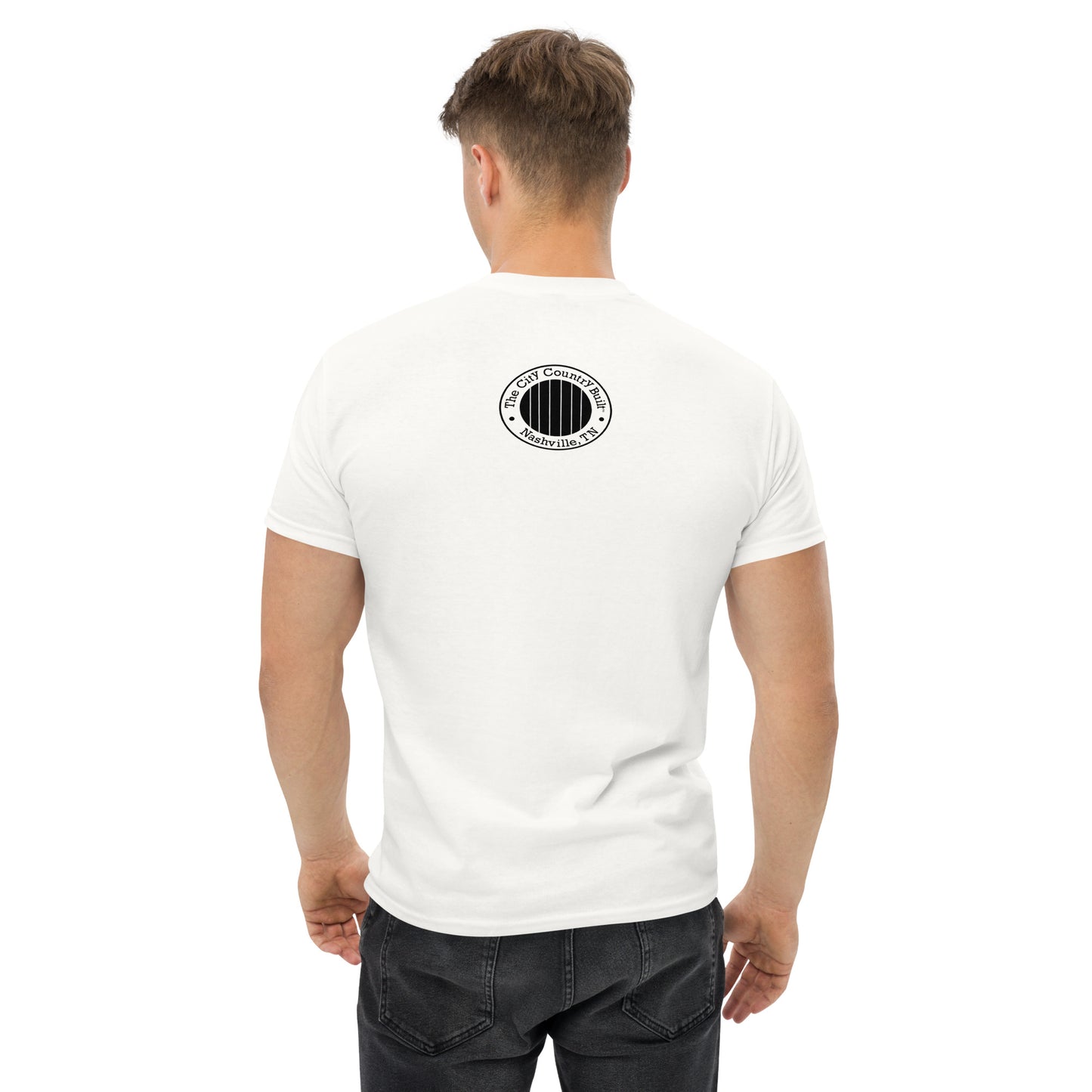 Roots Men's T-Shirt With Seal on Back