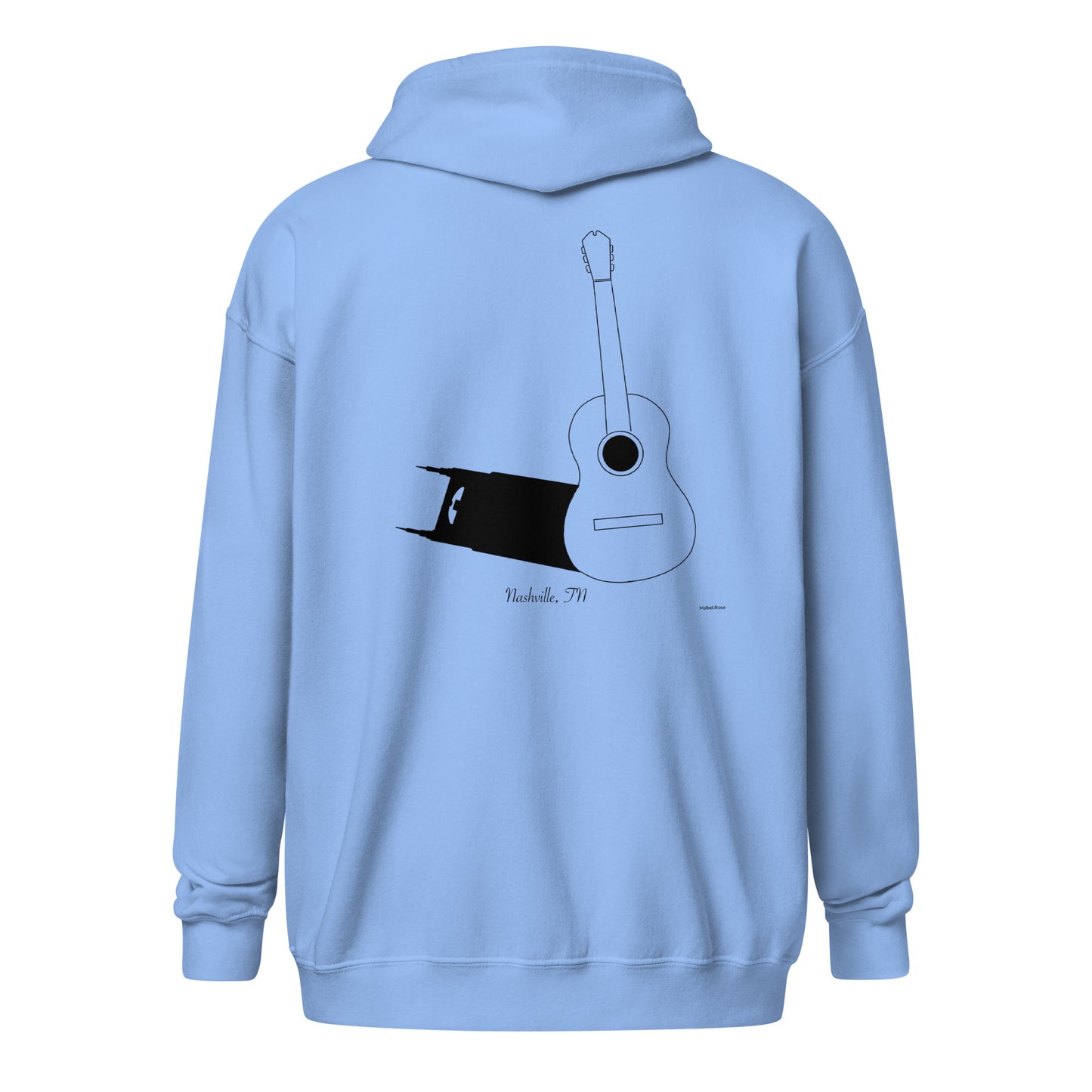 Icon Unisex Zip Hoodie With Seal on Front