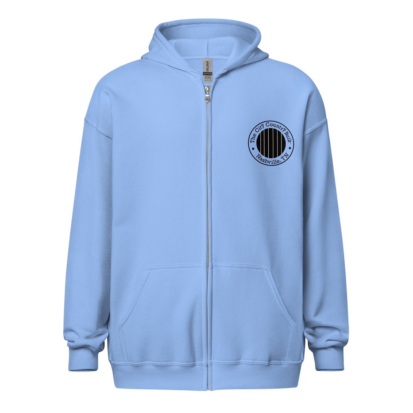 Roots Unisex Zip Hoodie With Seal on Front