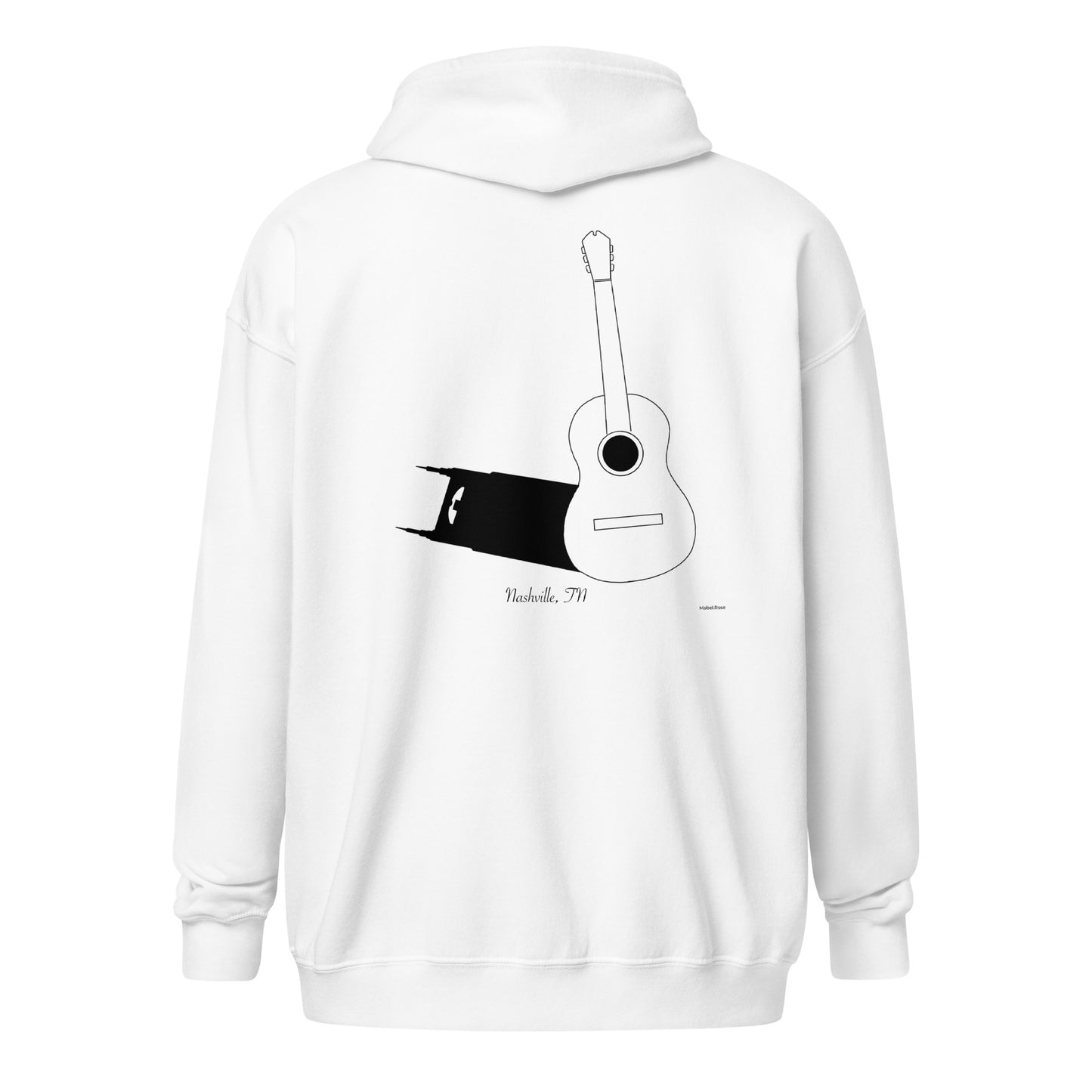Icon Unisex Zip Hoodie With Seal on Front
