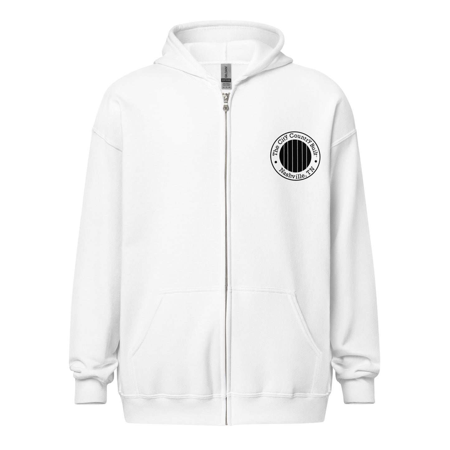 Roots Unisex Zip Hoodie With Seal on Front