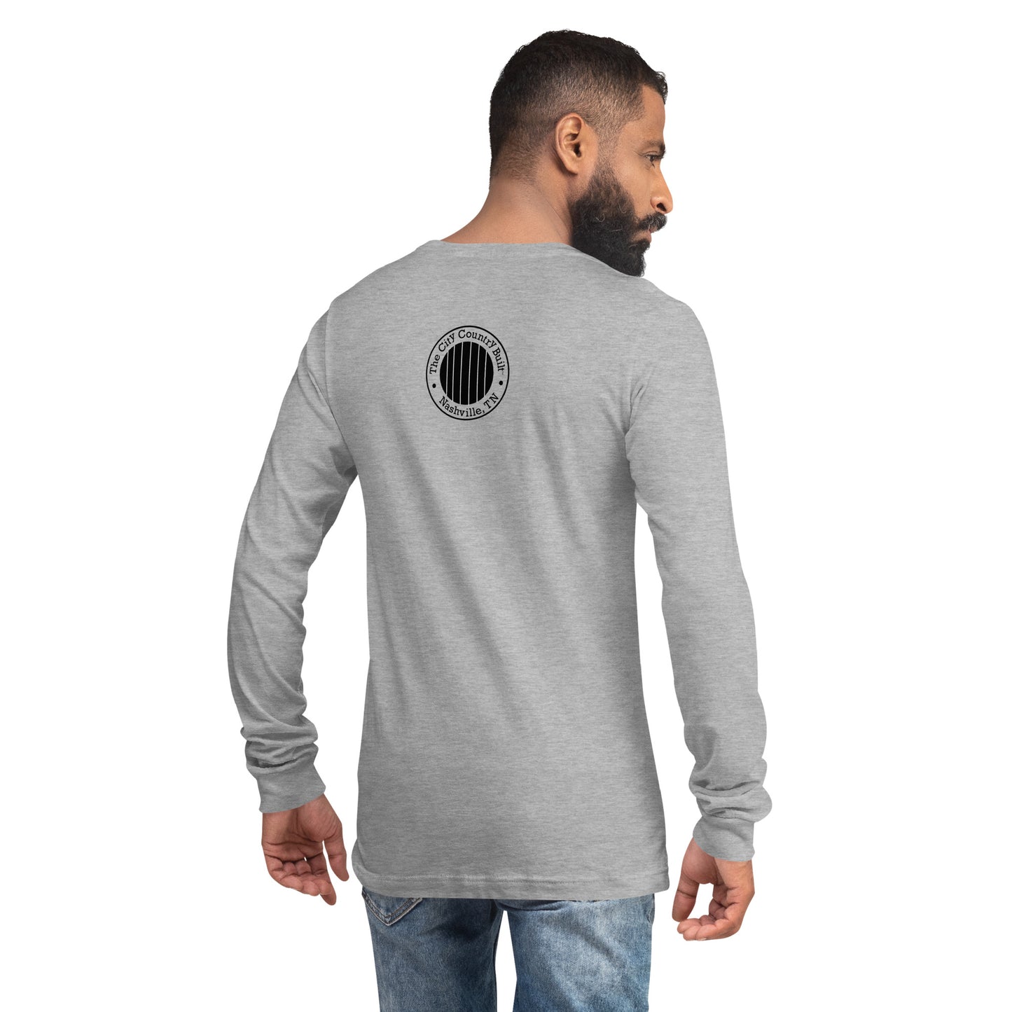 Icon Unisex Long-Sleeve Shirt With Seal on Back