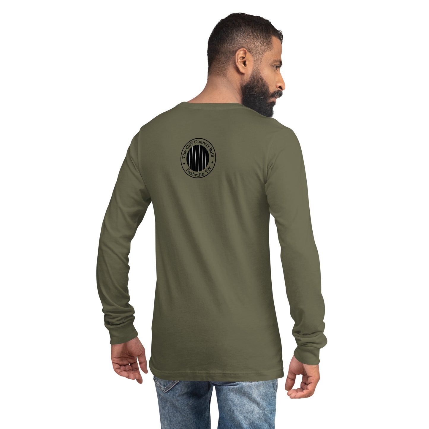 Icon Unisex Long-Sleeve Shirt With Seal on Back