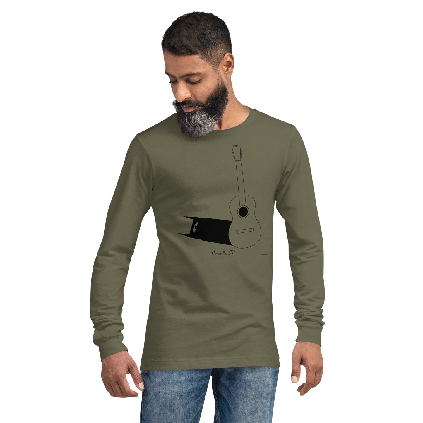 Icon Unisex Long-Sleeve Shirt With Seal on Back