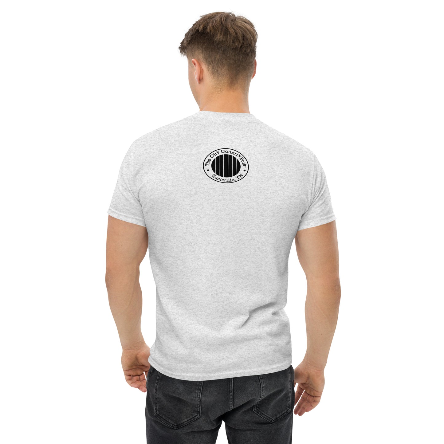 Seal Men's T-Shirt With Seal on Back