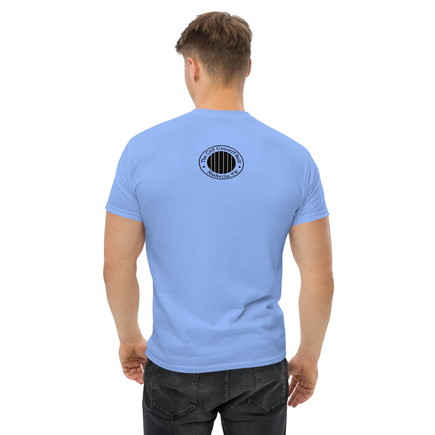 Seal Men's T-Shirt With Seal on Back