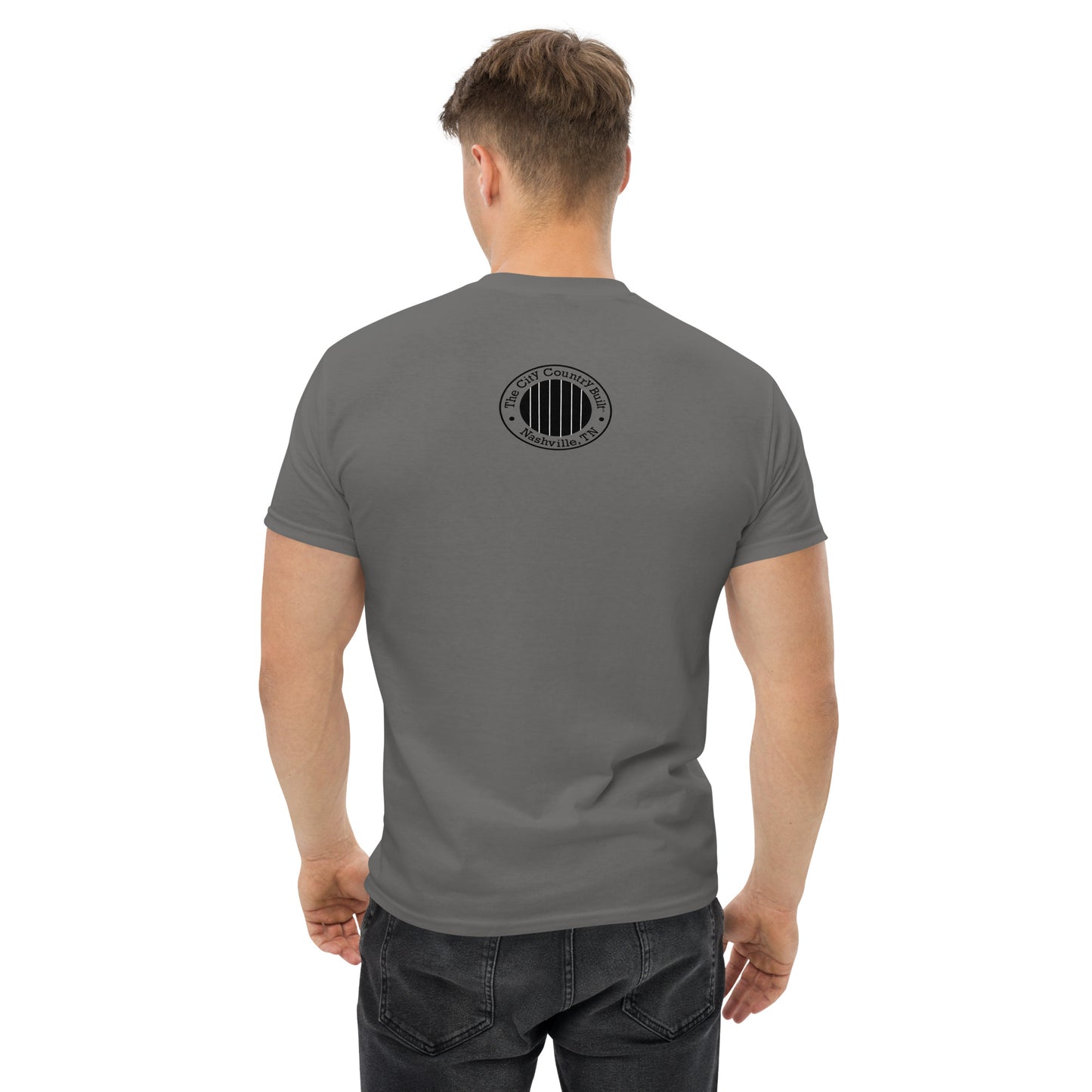 Seal Men's T-Shirt With Seal on Back