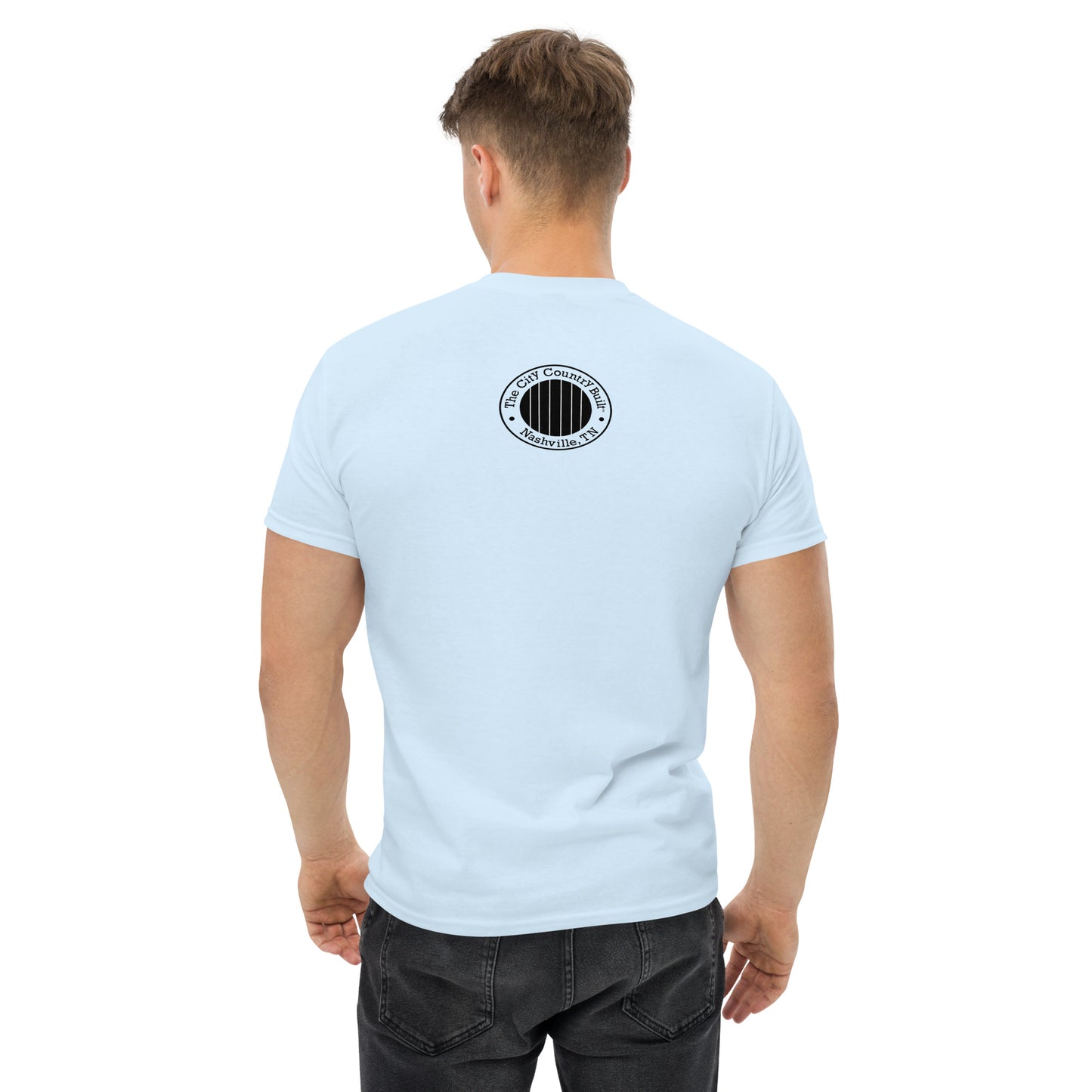 Seal Men's T-Shirt With Seal on Back