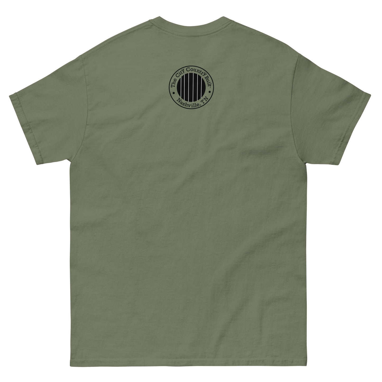 Icon Men's T-Shirt With Seal on Back