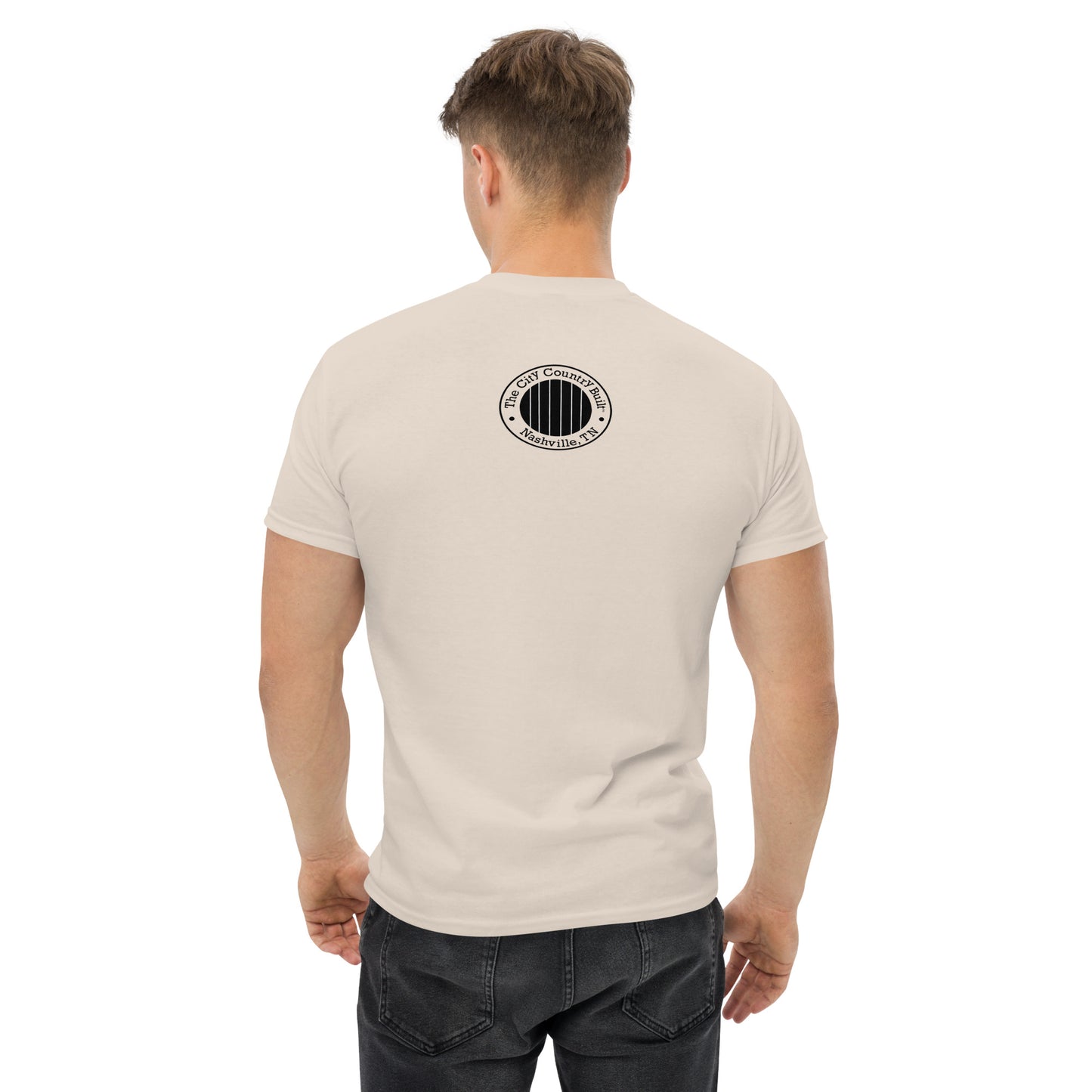 Seal Men's T-Shirt With Seal on Back