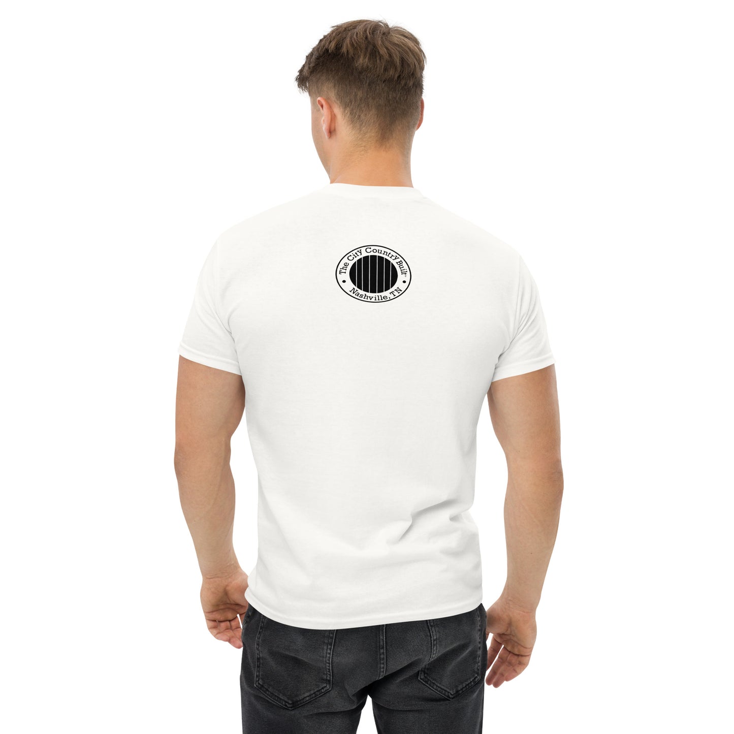 Seal Men's T-Shirt With Seal on Back