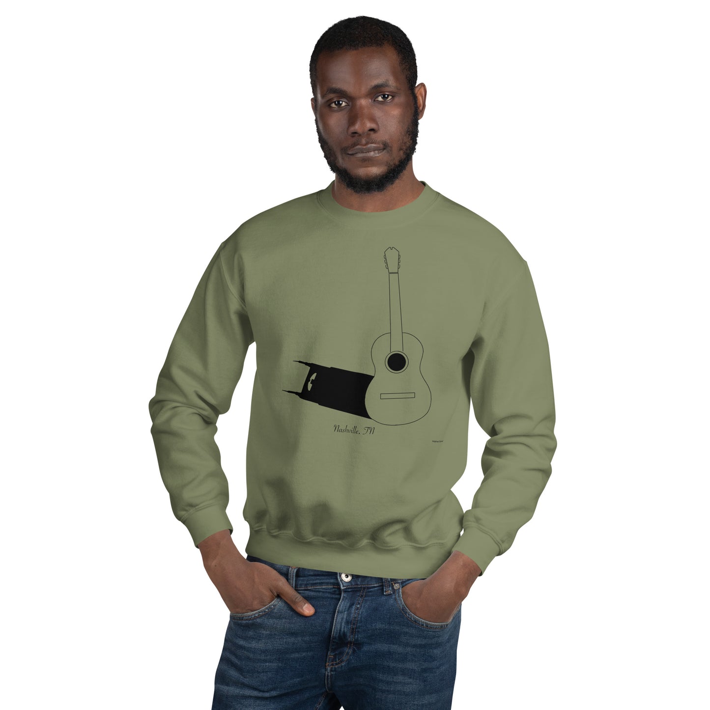 Icon Unisex Sweatshirt With Seal on Back