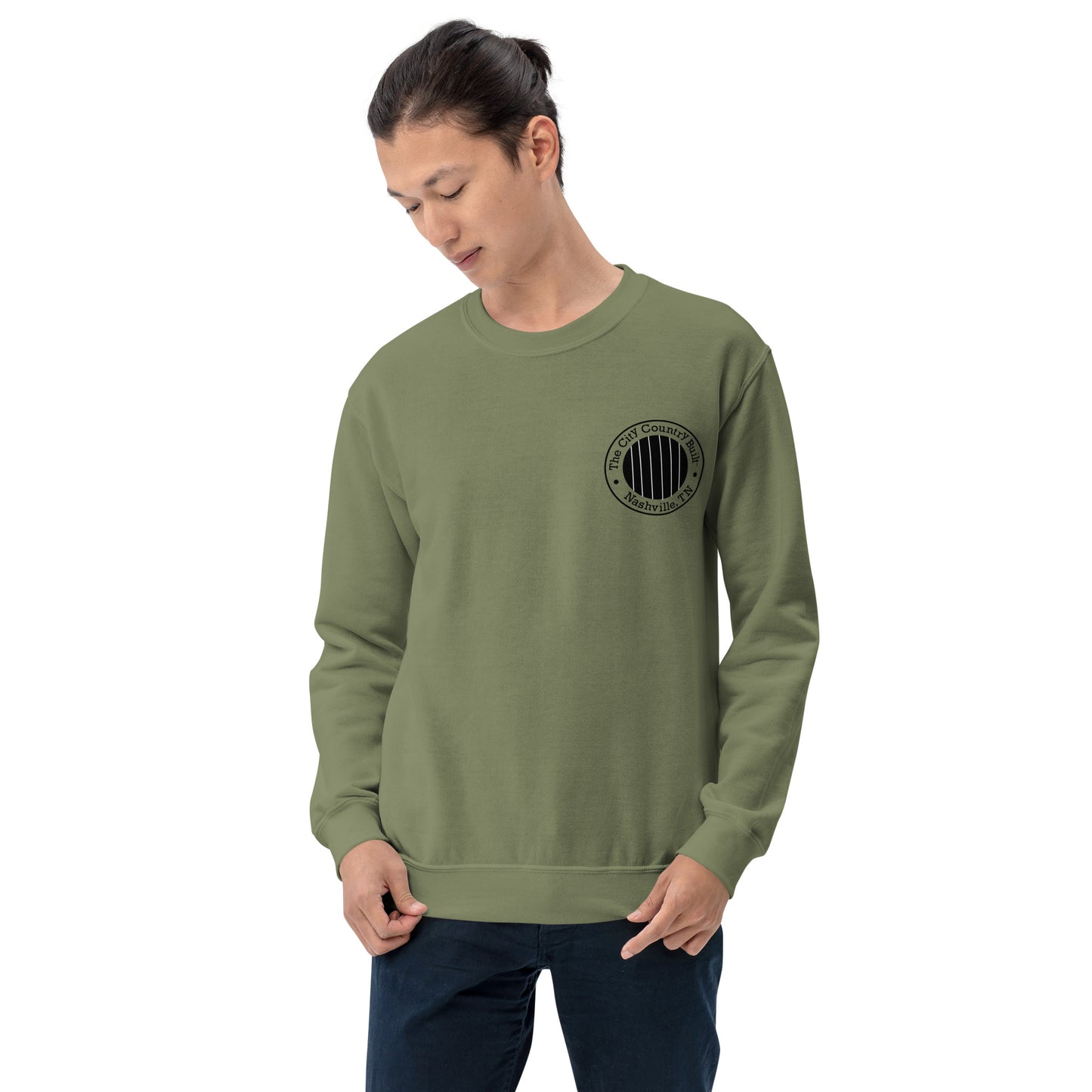 Roots Unisex Sweatshirt With Seal on Front