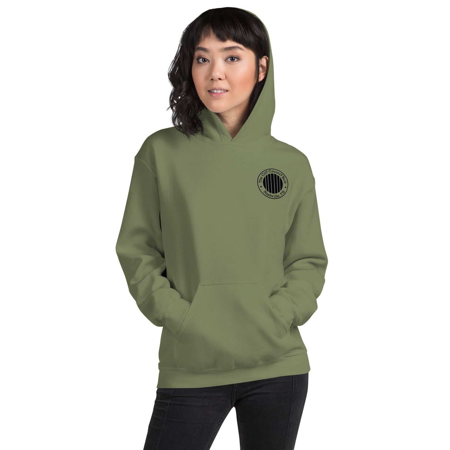 Icon Unisex Hoodie With Seal on Front