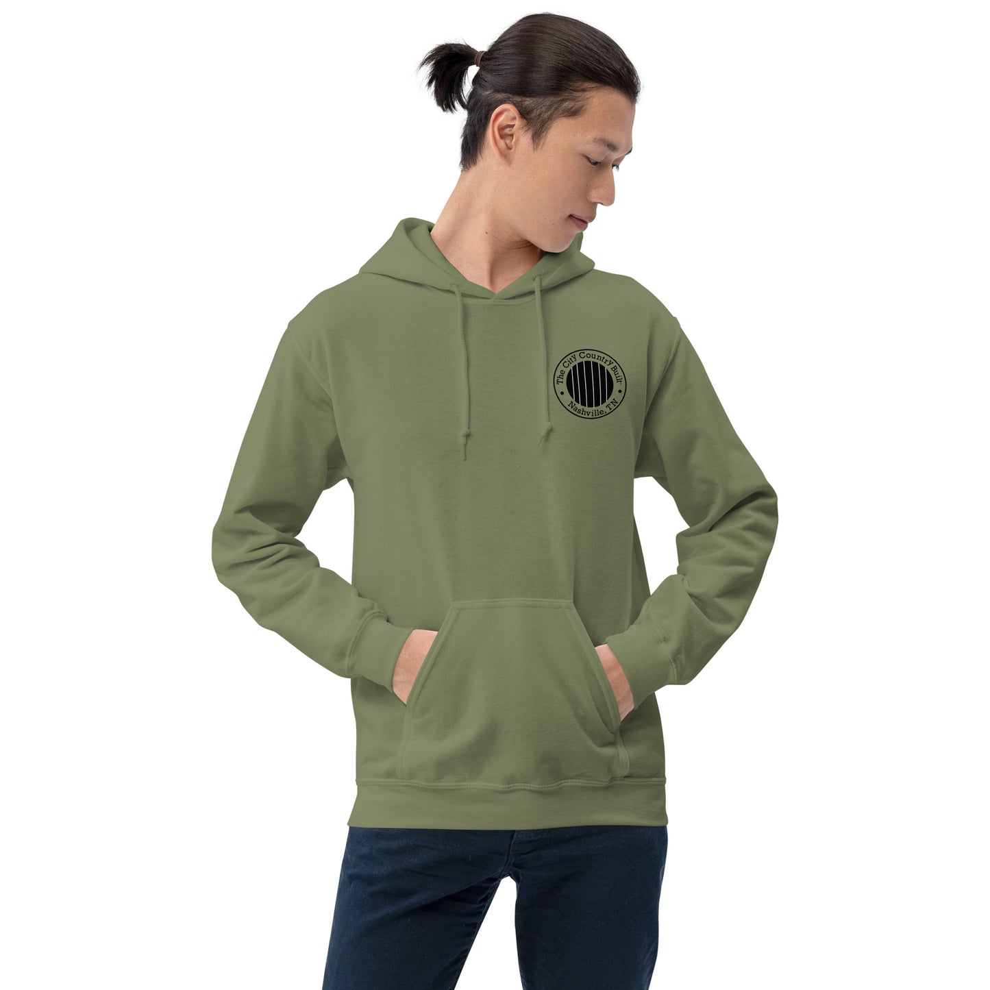 Roots Unisex Hoodie With Seal on Front