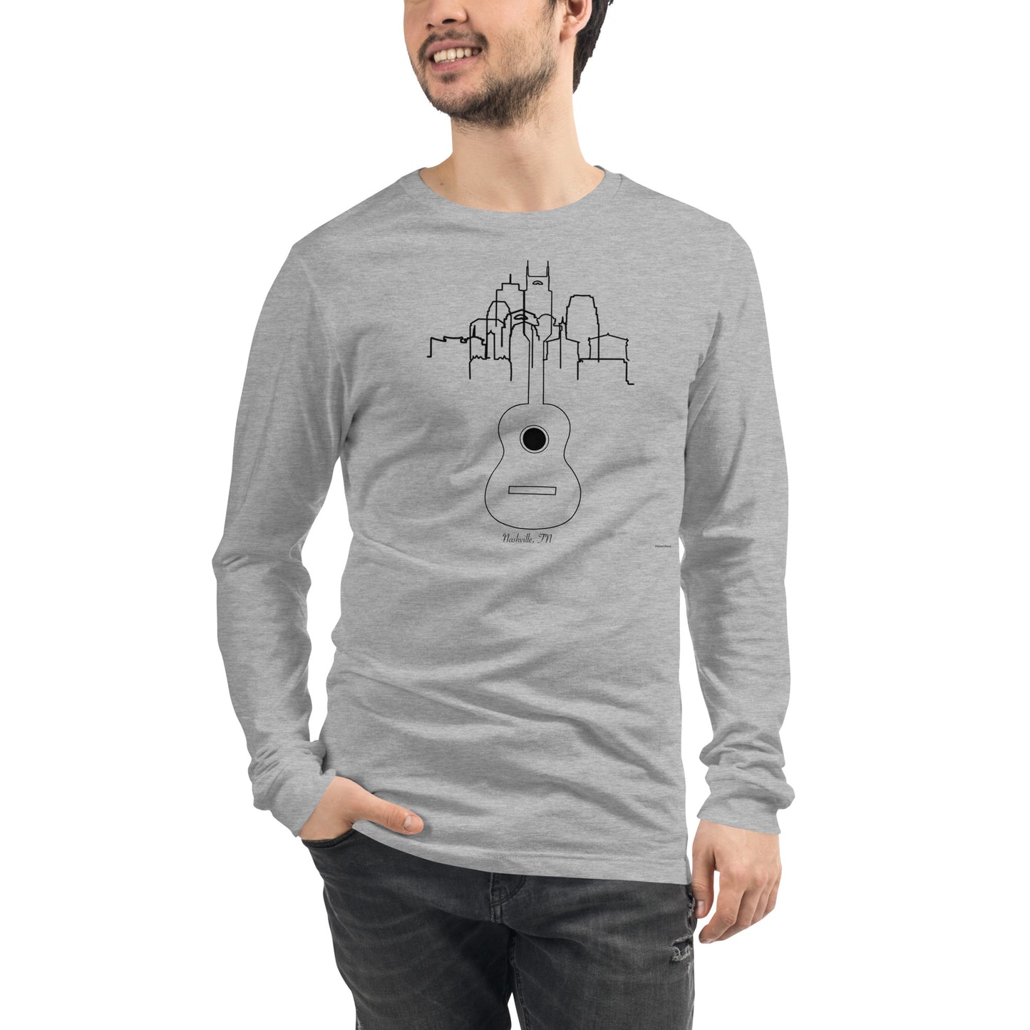 Roots Unisex Long-Sleeve Shirt With Seal on Back