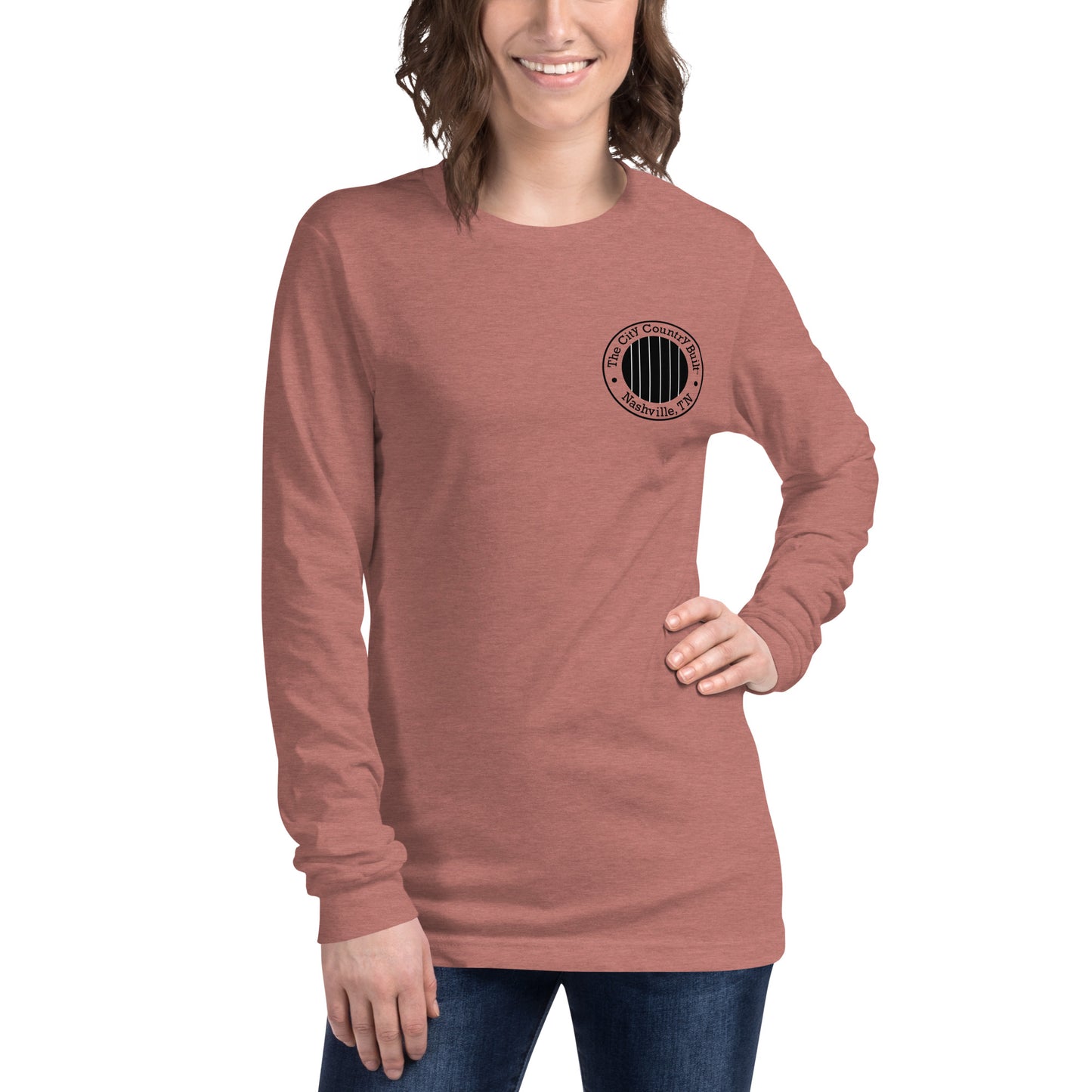 Icon Unisex Long-Sleeve Shirt With Seal on Front