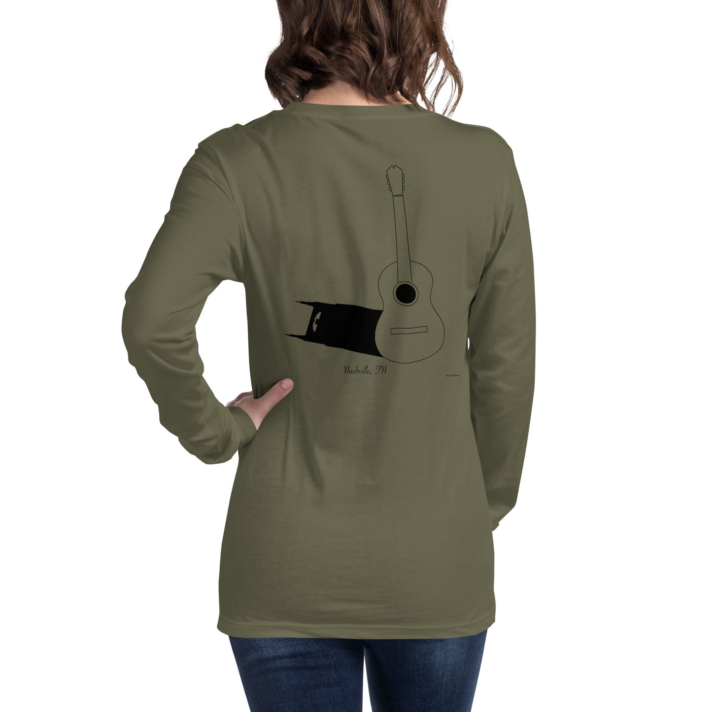 Icon Unisex Long-Sleeve Shirt With Seal on Front