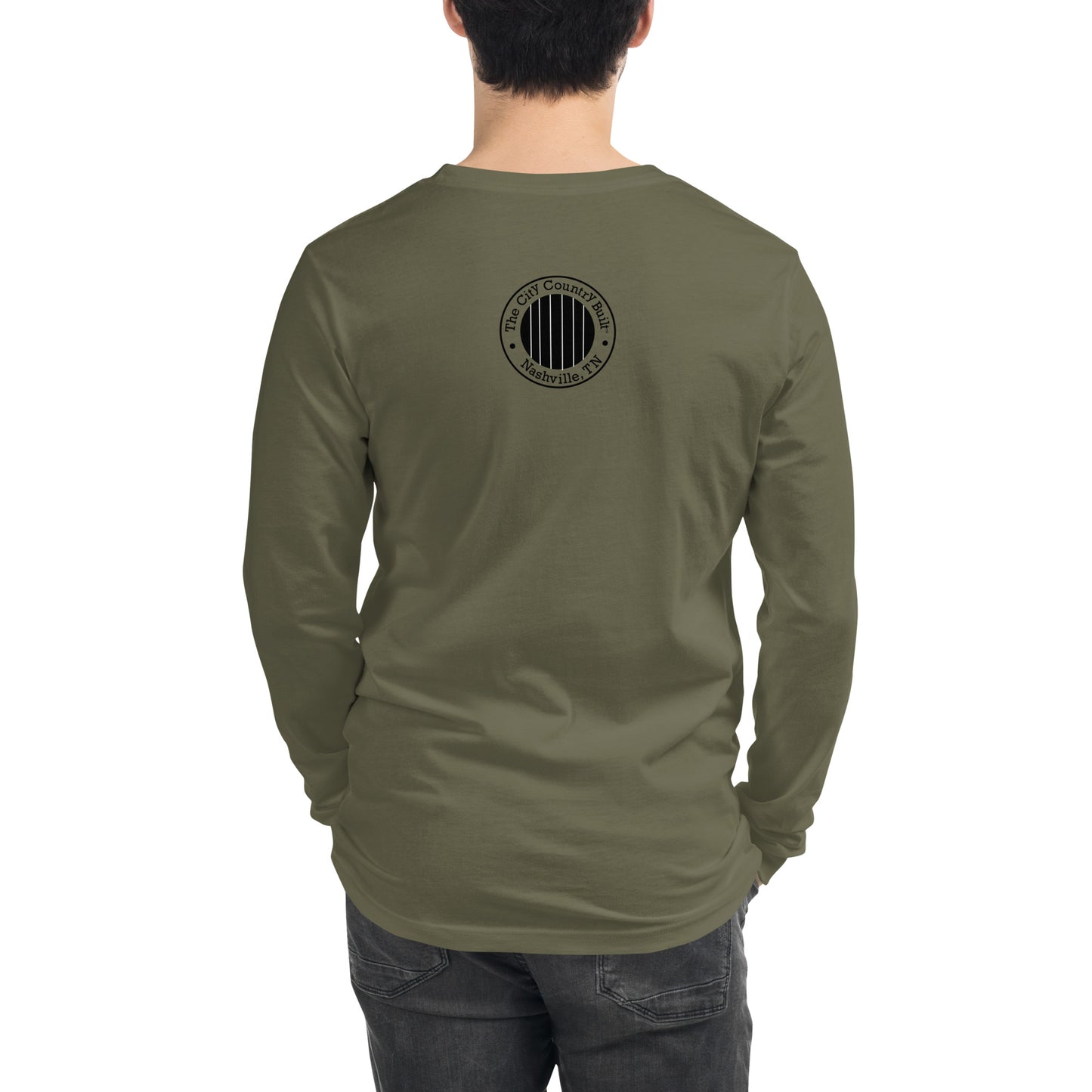 Roots Unisex Long-Sleeve Shirt With Seal on Back