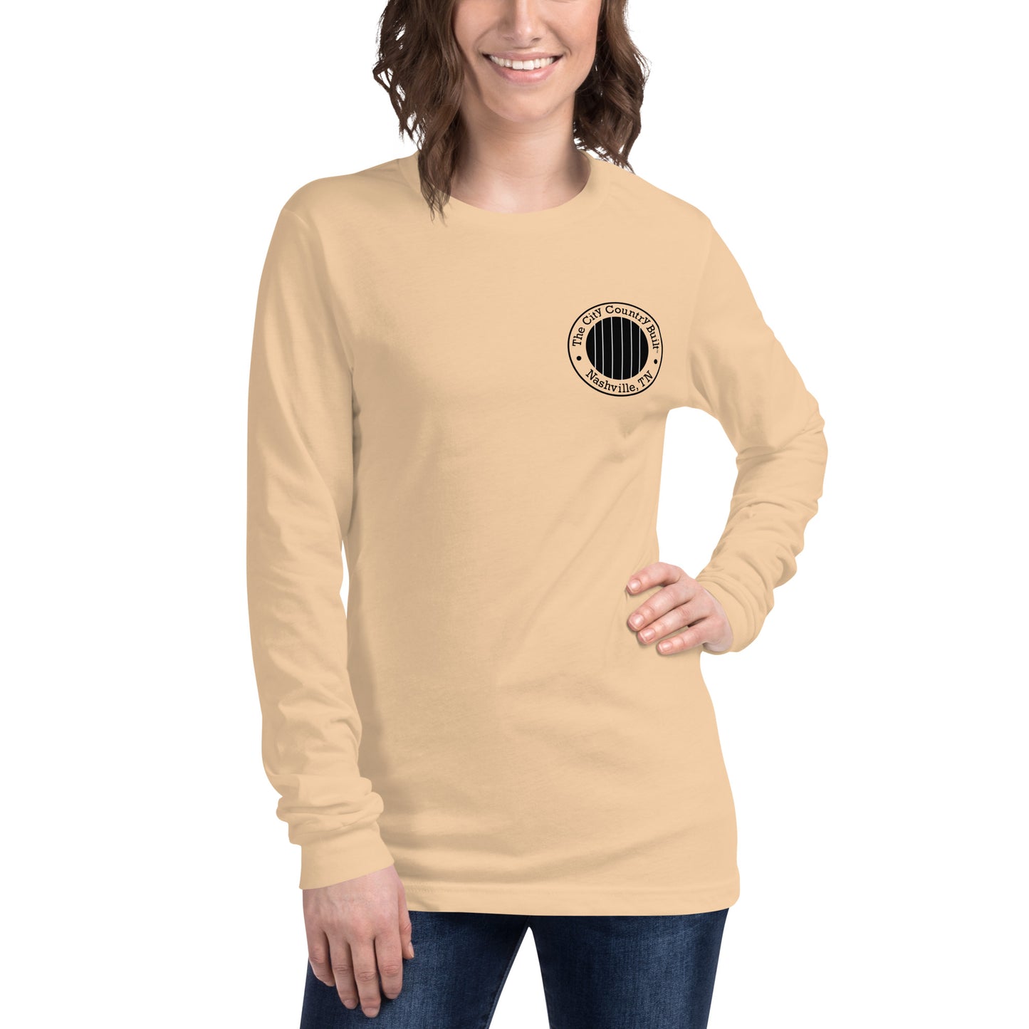 Icon Unisex Long-Sleeve Shirt With Seal on Front