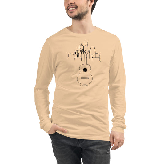 Roots Unisex Long-Sleeve Shirt With Seal on Back