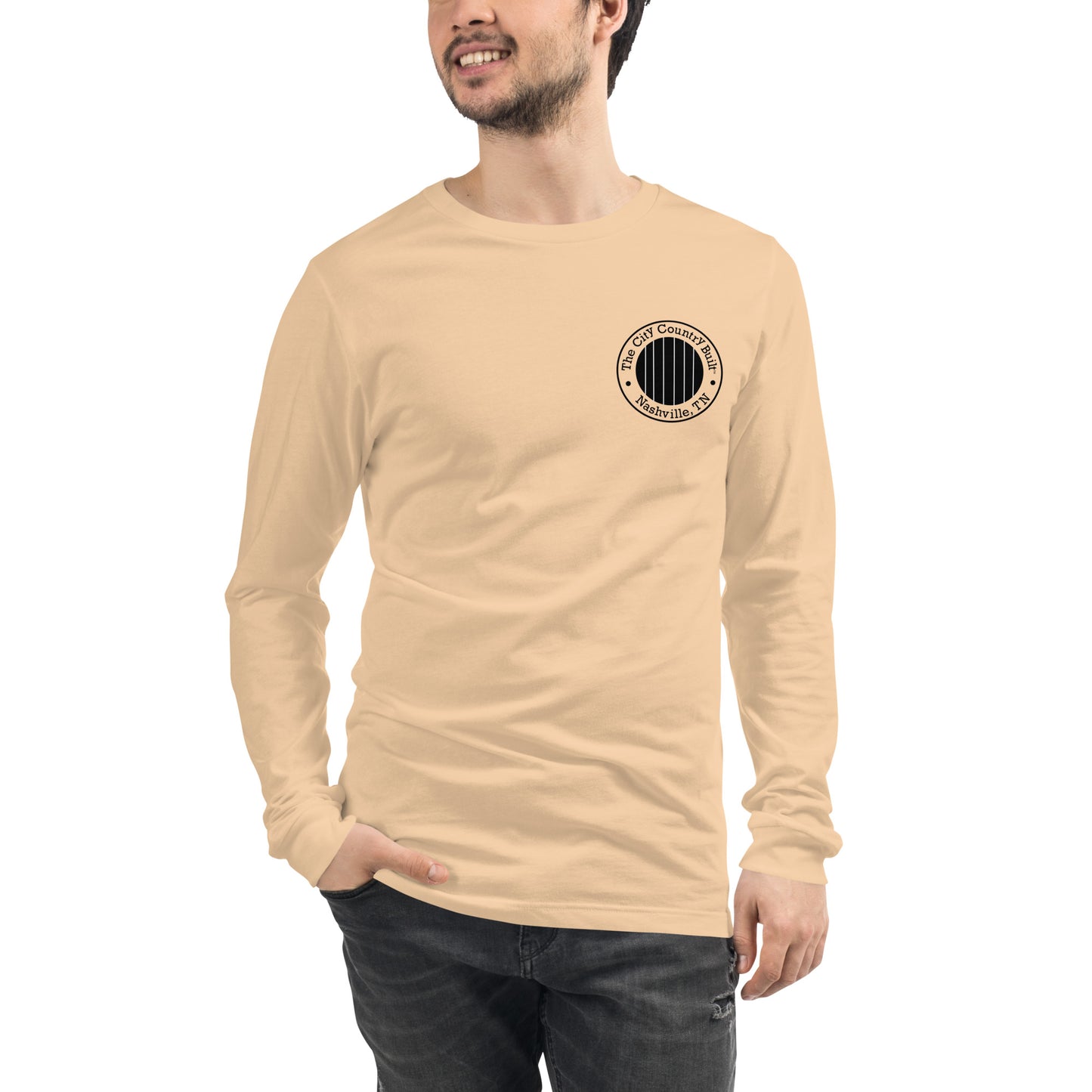 Roots Unisex Long-Sleeve Shirt With Seal on Front