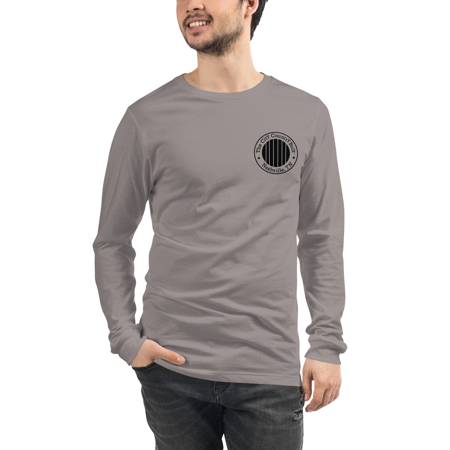 Roots Unisex Long-Sleeve Shirt With Seal on Front