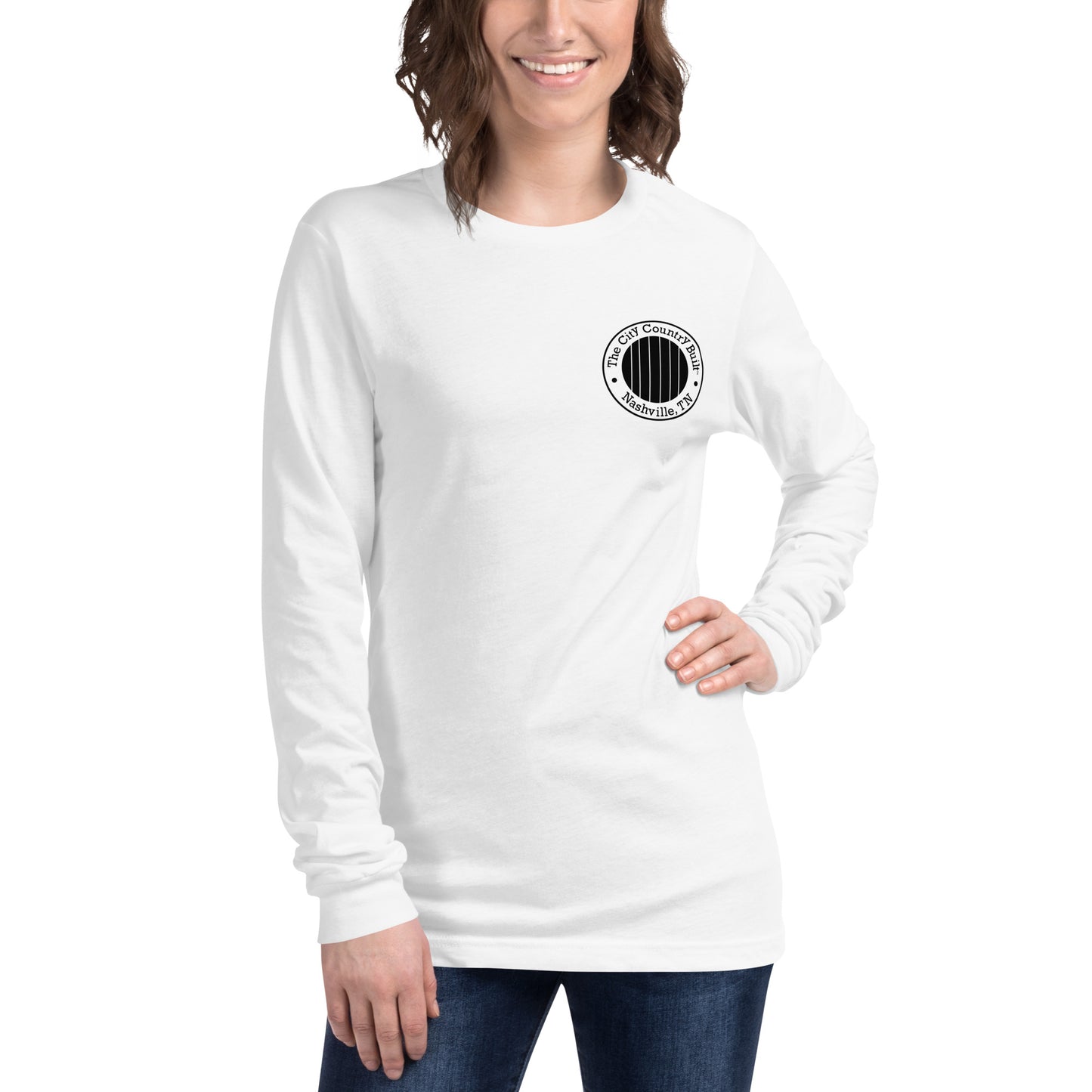 Icon Unisex Long-Sleeve Shirt With Seal on Front